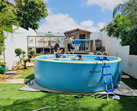 IPOOLGO POOL HOT SALE â€” Round, Manual Pump & Repair Kit