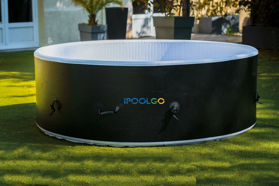 IPOOLGO HOT TUB HOT SALE â€” Cover, Manual Pump & Repair Kit